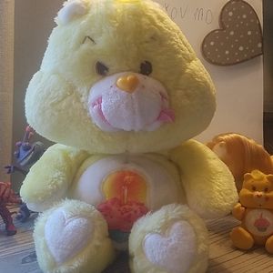 Vintage 1980's care bear Birthday Bear